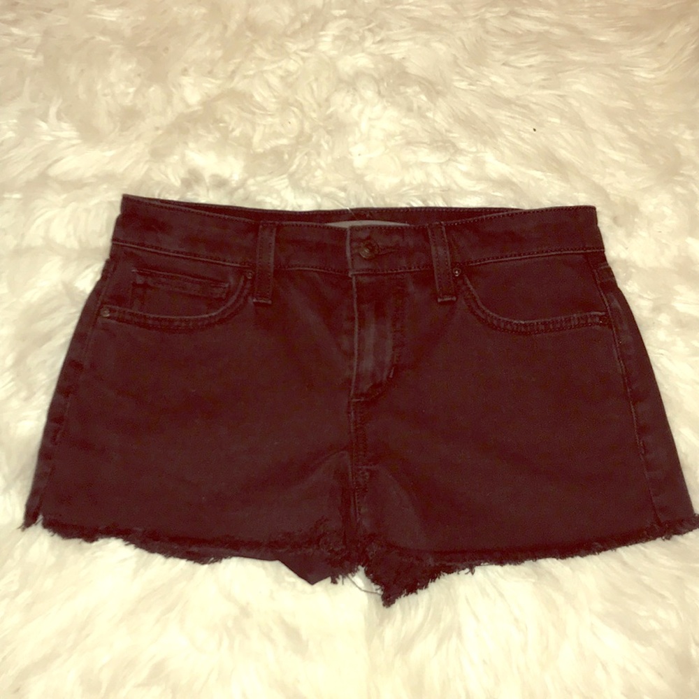 Joe’s black jean short cut offs sz 26! Never worn!